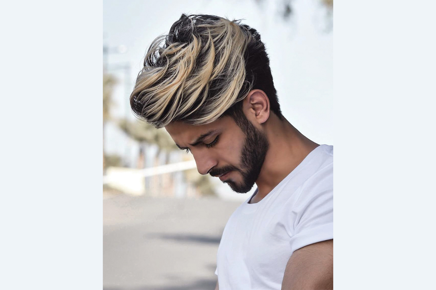 Mens hair color outlet style